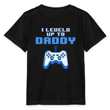 Gift for Expecting Dad I Father's Day Dad - Stanley/Stella MINI CREATOR Kids’ T-Shirt - black - Front - Mikhail (115cm)