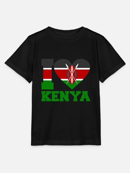 Kenia - Stanley/Stella Kinder T-Shirt MINI CREATOR  - Schwarz