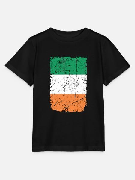Irland - Stanley/Stella Kinder T-Shirt MINI CREATOR  - Schwarz