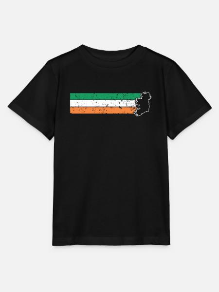 Irland - Stanley/Stella Kinder T-Shirt MINI CREATOR  - Schwarz