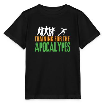 Zombie - Stanley/Stella Kinder T-Shirt MINI CREATOR  - Schwarz - Vorne - Mikhail (115cm)