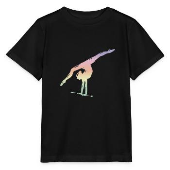 Gymnastique Gymnastique Gymnastique Gymnastique au sol - T-shirt bio MINI CREATOR Stanley/Stella Enfant - noir - Devant - Mikhail (115cm)