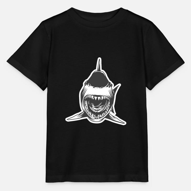 Requin requin - T-shirt bio MINI CREATOR Stanley/Stella Enfant - noir