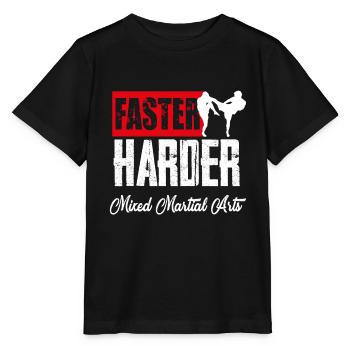 MMA Mixed Martial Arts Kampfsport UFC Geschenk - Stanley/Stella Kinder T-Shirt MINI CREATOR  - Schwarz - Vorne - Mikhail (115cm)