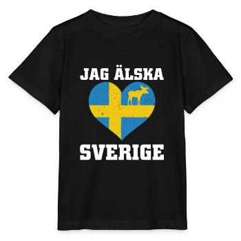 Sweden - Stanley/Stella MINI CREATOR Kids’ T-Shirt - black - Front - Mikhail (115cm)
