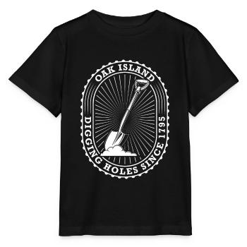 Oak Island - Stanley/Stella MINI CREATOR Kids’ T-Shirt - black - Front - Mikhail (115cm)