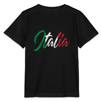 Italy - Stanley/Stella MINI CREATOR Kids’ T-Shirt - black - Front - Mikhail (115cm)