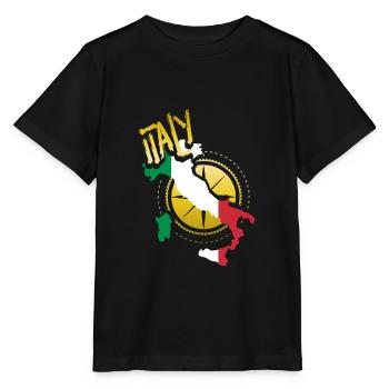 Italy - Stanley/Stella MINI CREATOR Kids’ T-Shirt - black - Front - Mikhail (115cm)