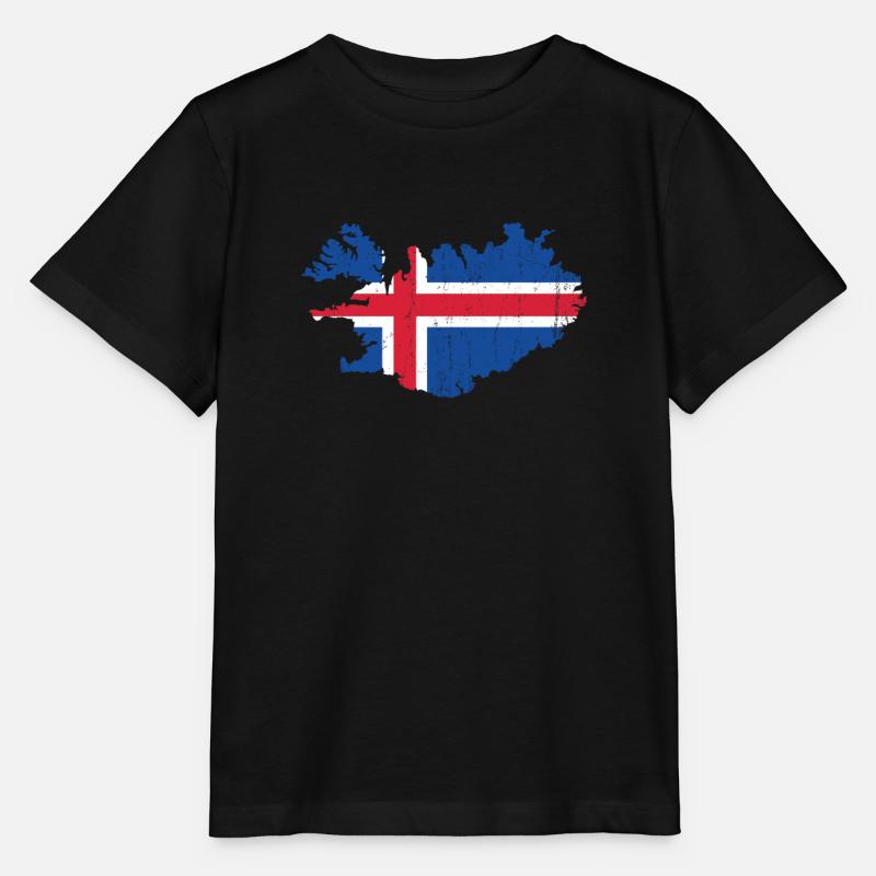 Island - Stanley/Stella Kinder T-Shirt MINI CREATOR  - Schwarz