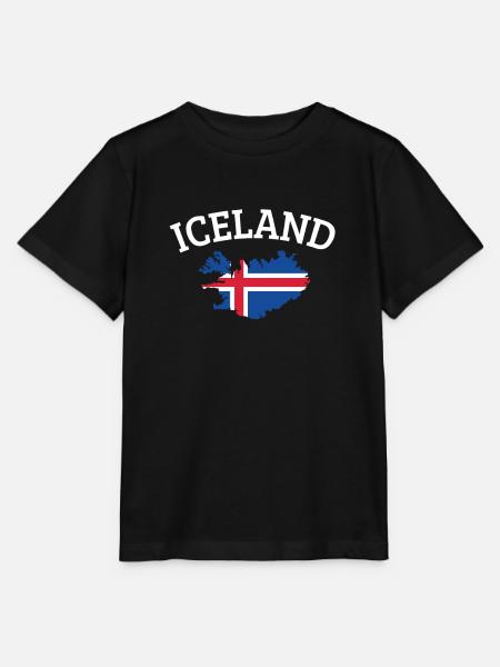 Islande - T-shirt bio MINI CREATOR Stanley/Stella Enfant - noir