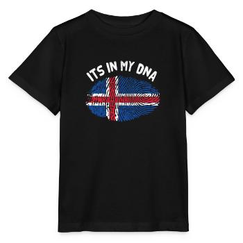 Islande - T-shirt bio MINI CREATOR Stanley/Stella Enfant - noir - Devant - Mikhail (115cm)