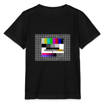 90s 80er 90er Jahre 80s - Stanley/Stella Kinder T-Shirt MINI CREATOR  - Schwarz - Vorne - Mikhail (115cm)