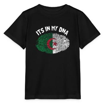Algerien - Stanley/Stella Kinder T-Shirt MINI CREATOR  - Schwarz - Vorne - Mikhail (115cm)