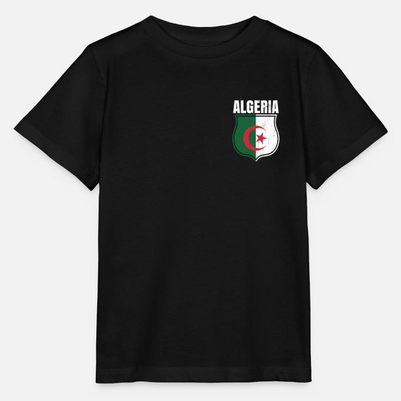 Algérie - T-shirt bio MINI CREATOR Stanley/Stella Enfant - noir