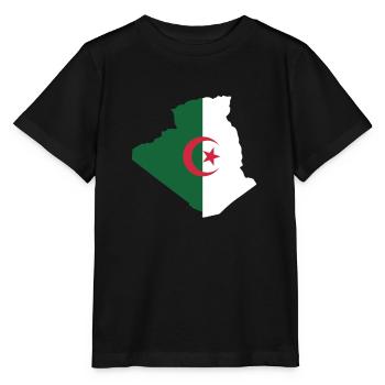 Algerien - Stanley/Stella Kinder T-Shirt MINI CREATOR  - Schwarz - Vorne - Mikhail (115cm)
