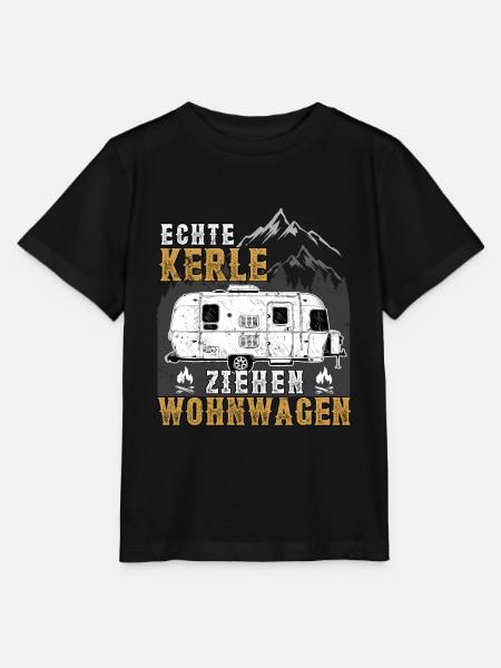 Wohnwagen Wohnmobil Camping Opa Spruch Geschenk - Stanley/Stella Kinder T-Shirt MINI CREATOR  - Schwarz