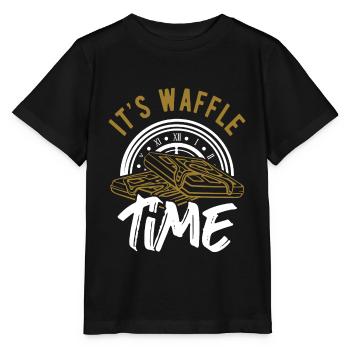 Waffel - Stanley/Stella Kinder T-Shirt MINI CREATOR  - Schwarz - Vorne - Mikhail (115cm)
