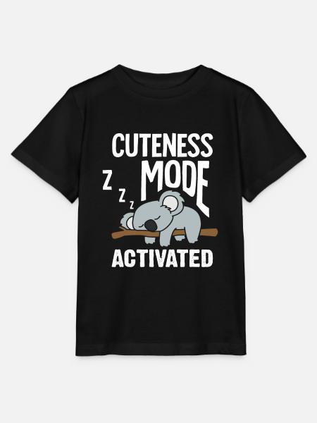 Koala - Stanley/Stella Kinder T-Shirt MINI CREATOR  - Schwarz
