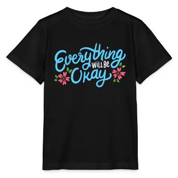 Inspirierendes Zitat - Stanley/Stella Kinder T-Shirt MINI CREATOR  - Schwarz - Vorne - Mikhail (115cm)