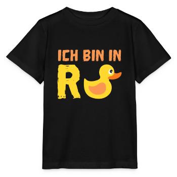 Rente - Stanley/Stella Kinder T-Shirt MINI CREATOR  - Schwarz - Vorne - Mikhail (115cm)