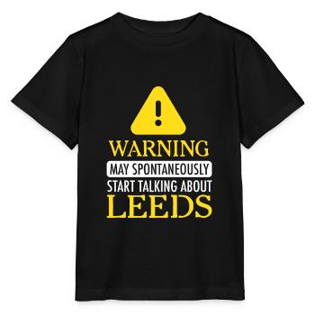 WARNING!: Leeds - Stanley/Stella Kinder T-Shirt MINI CREATOR  - Schwarz - Vorne - Mikhail (115cm)