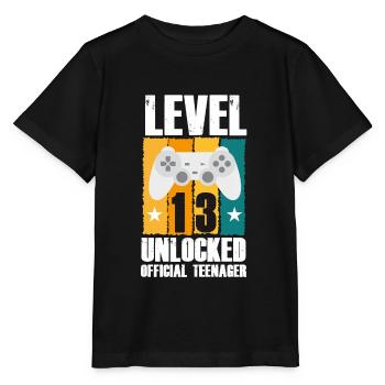 13. Geburtstag - Stanley/Stella Kinder T-Shirt MINI CREATOR  - Schwarz - Vorne - Mikhail (115cm)