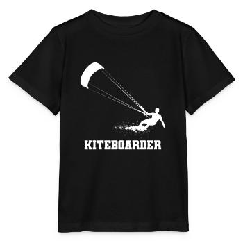 Kiteboard - Stanley/Stella MINI CREATOR Kids’ T-Shirt - black - Front - Mikhail (115cm)