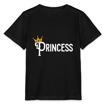 Princesse princesse - T-shirt bio MINI CREATOR Stanley/Stella Enfant - noir - Devant - Mikhail (115cm)