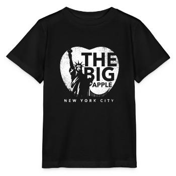New York - T-shirt bio MINI CREATOR Stanley/Stella Enfant - noir - Devant - Mikhail (115cm)