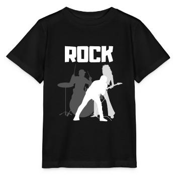 Groupe de rock - T-shirt bio MINI CREATOR Stanley/Stella Enfant - noir - Devant - Mikhail (115cm)