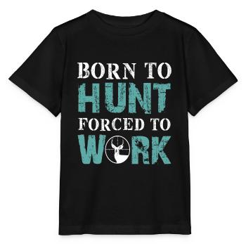 chasse - T-shirt bio MINI CREATOR Stanley/Stella Enfant - noir - Devant - Mikhail (115cm)