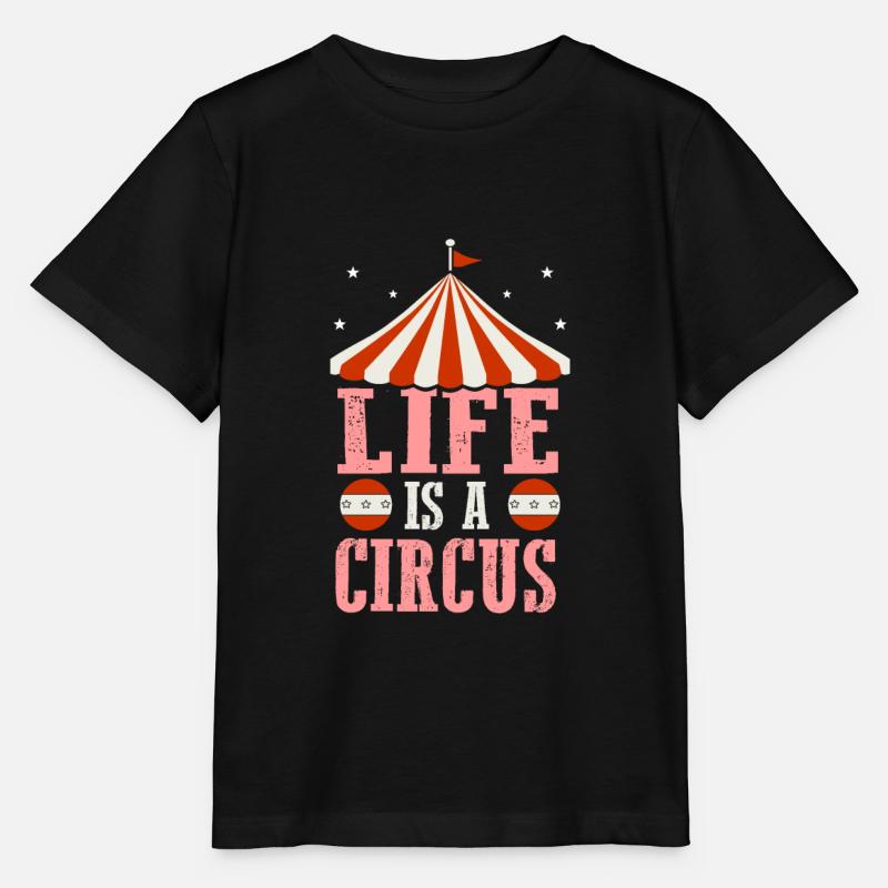 cirque - T-shirt bio MINI CREATOR Stanley/Stella Enfant - noir