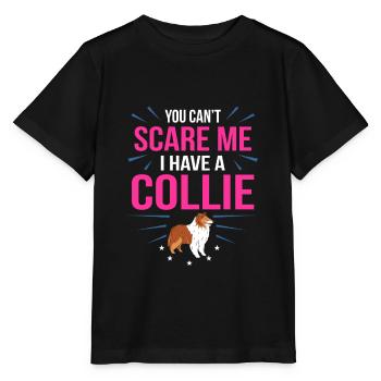 Collie - Stanley/Stella Kinder T-Shirt MINI CREATOR  - Schwarz - Vorne - Mikhail (115cm)