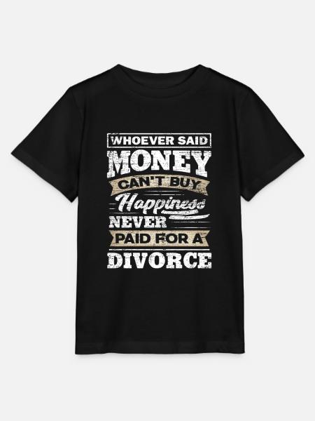 Scheidung Geld - Stanley/Stella Kinder T-Shirt MINI CREATOR - Schwarz