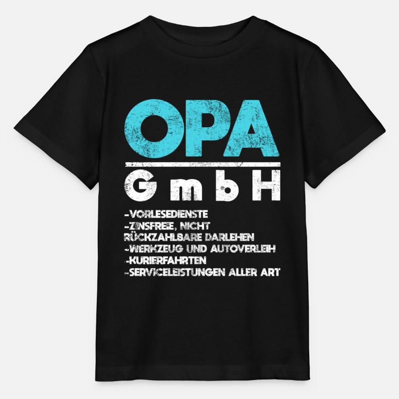 Opa GMBH - Stanley/Stella Kinder T-Shirt MINI CREATOR  - Schwarz