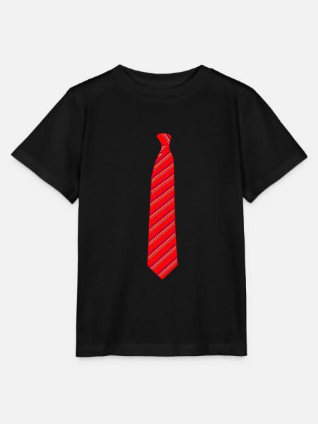 krawatte rot - Stanley/Stella Kinder T-Shirt MINI CREATOR - Schwarz