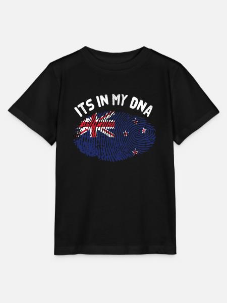 nouvelle-Zélande - T-shirt bio MINI CREATOR Stanley/Stella Enfant - noir