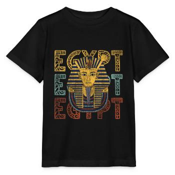 Égypte Identité - T-shirt bio MINI CREATOR Stanley/Stella Enfant - noir - Devant - Mikhail (115cm)