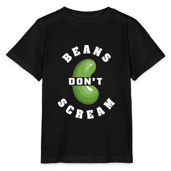 Les haricots ne crient pas - T-shirt bio MINI CREATOR Stanley/Stella Enfant - noir - Devant - Mikhail (115cm)