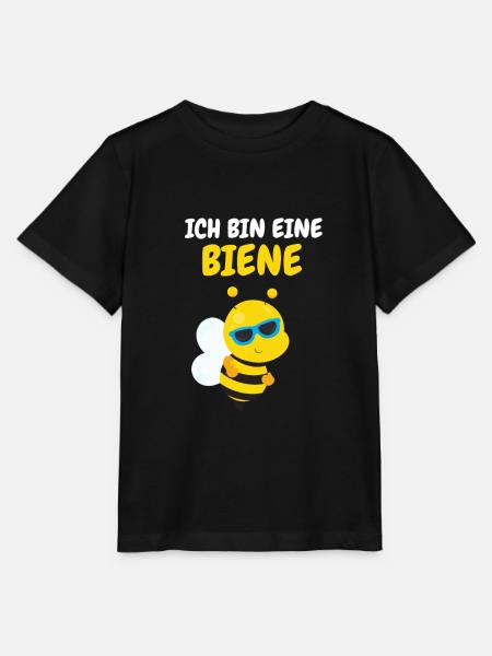 Biene - Stanley/Stella Kinder T-Shirt MINI CREATOR  - Schwarz