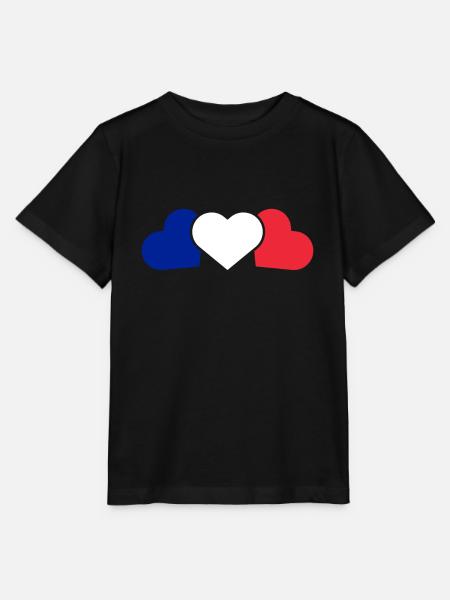 Frankreich - Stanley/Stella Kinder T-Shirt MINI CREATOR - Schwarz