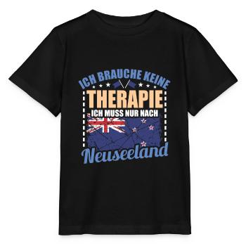 nouvelle-Zélande - T-shirt bio MINI CREATOR Stanley/Stella Enfant - noir - Devant - Mikhail (115cm)