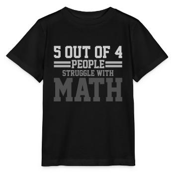 Mathelehrer - Stanley/Stella Kinder T-Shirt MINI CREATOR  - Schwarz - Vorne - Mikhail (115cm)