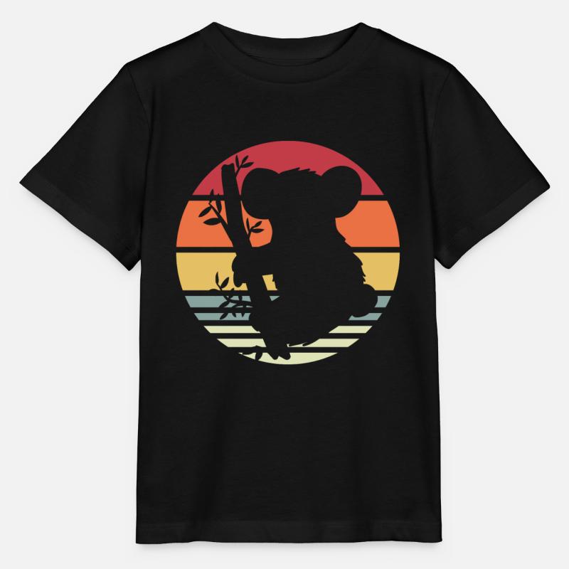 Koala - Stanley/Stella Kinder T-Shirt MINI CREATOR - Schwarz