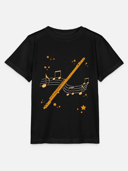 clarinette - T-shirt bio MINI CREATOR Stanley/Stella Enfant - noir