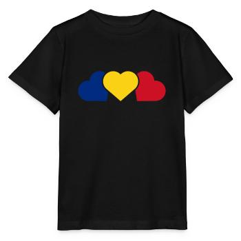 Romania - Stanley/Stella MINI CREATOR Kids’ T-Shirt - black - Front - Mikhail (115cm)