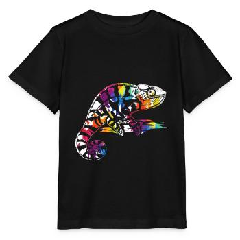 Chameleons - Stanley/Stella MINI CREATOR Kids’ T-Shirt - black - Front - Mikhail (115cm)