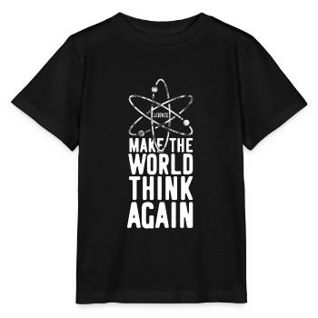 Nerd nerds pensant dire - T-shirt bio MINI CREATOR Stanley/Stella Enfant - noir - Devant - Mikhail (115cm)