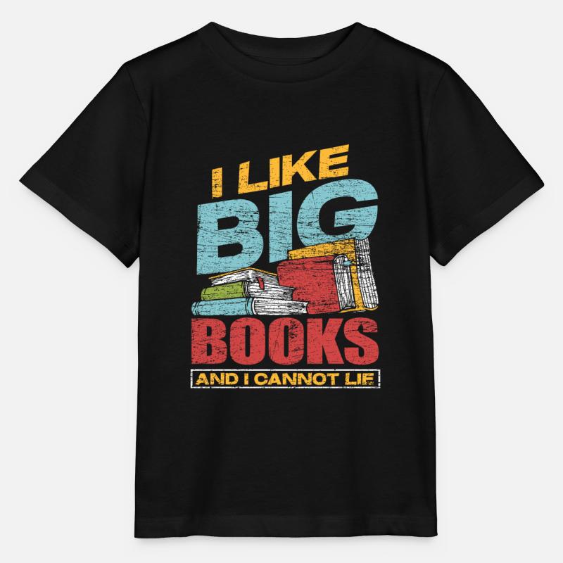 Book books - Stanley/Stella MINI CREATOR Kids’ T-Shirt - black