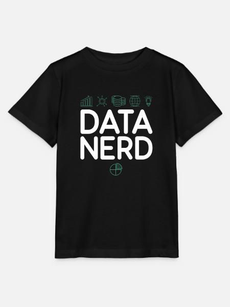 Data Nerd Data Analyst und Data Scientist - Stanley/Stella T-shirt MINI CREATOR til børn - sort